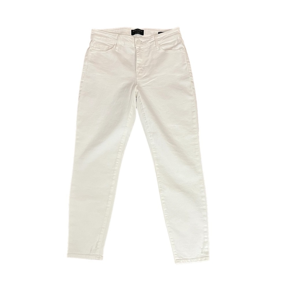 Sanctuary Jeans Womens sz 28 Off White Social Standard Rise Ankle Skinny